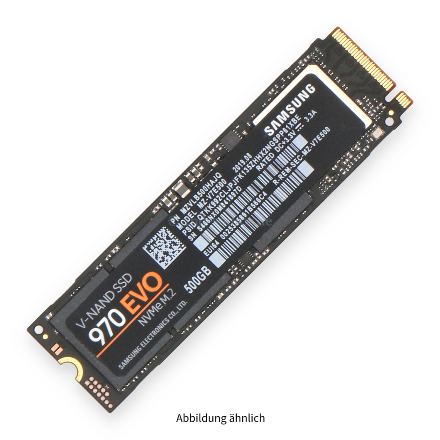 Samsung 970 EVO 500GB NVMe V-NAND M.2 SSD MZVLB500HAJQ