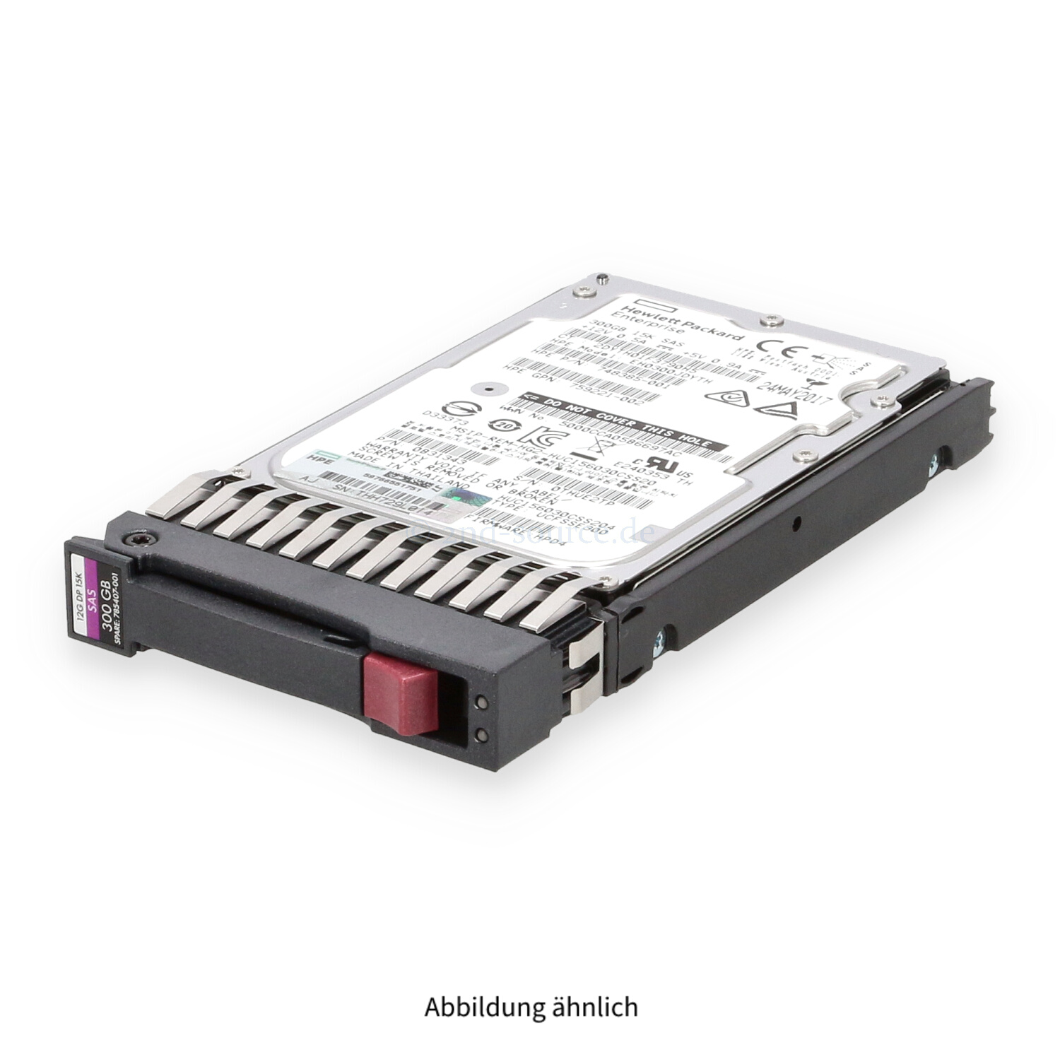 HPE 300GB 15k SAS 12G HotPlug HDD 785099-B21 785407-001