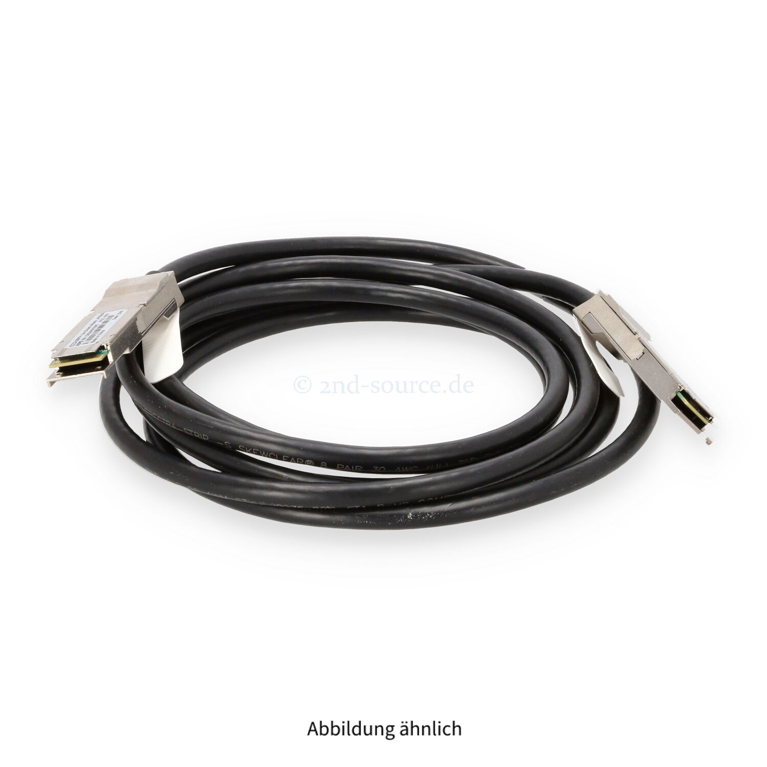 HPE X242 3.00m QSFP+ to QSFP+ 40GbE DAC Direct Attach Copper Cable JH235A JH235-61001