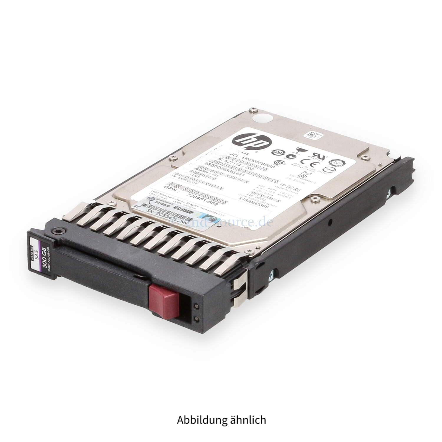 HPE 300GB 15k SAS 6G SFF DP HotPlug HDD P2000 MSA 1040 2040 C8S61A 730705-001