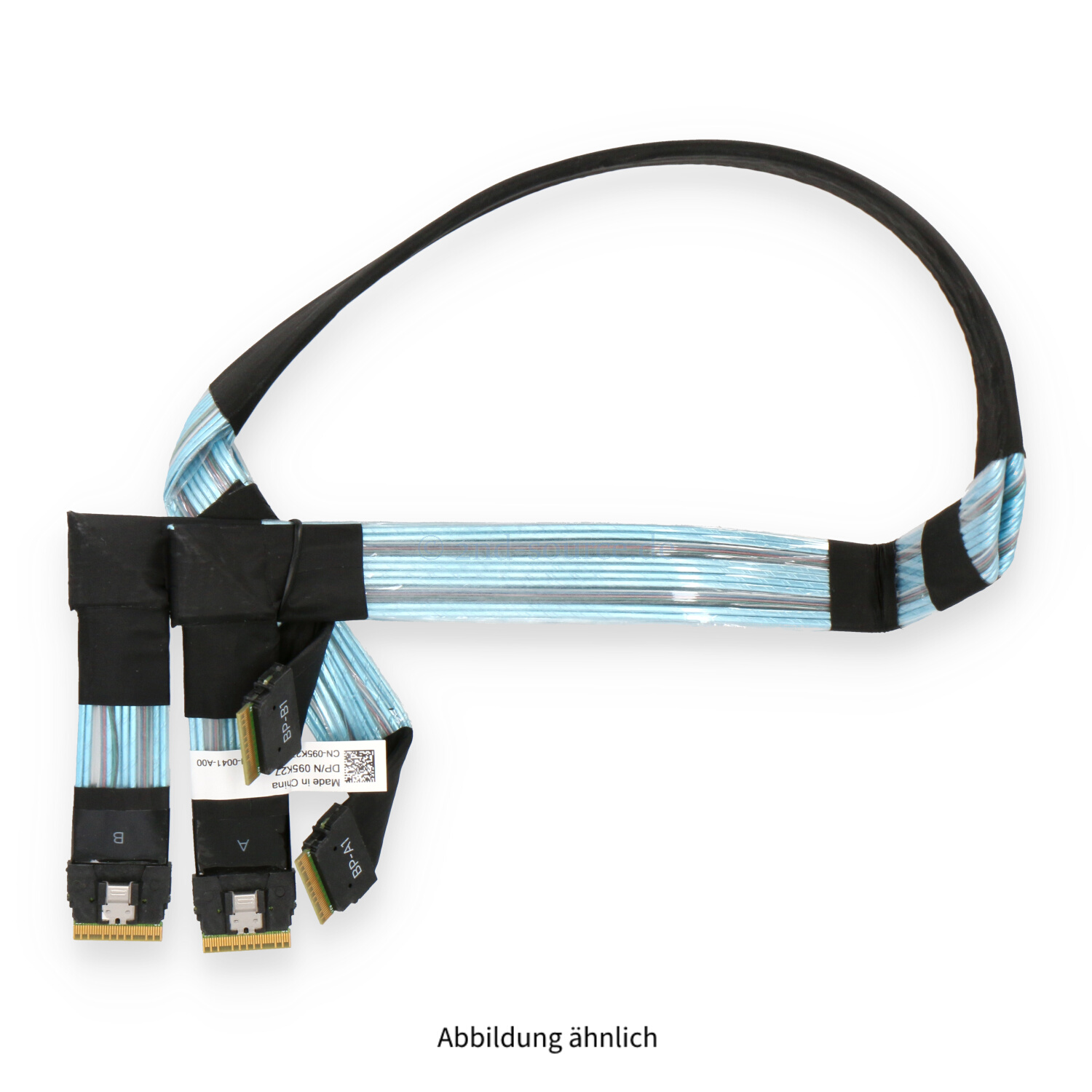 Dell 0.46m 2x SAS SFF-8654 to 2x SAS SFF-8654 24x SFF Backplane NVMe Cable R740xd 95K27 095K27