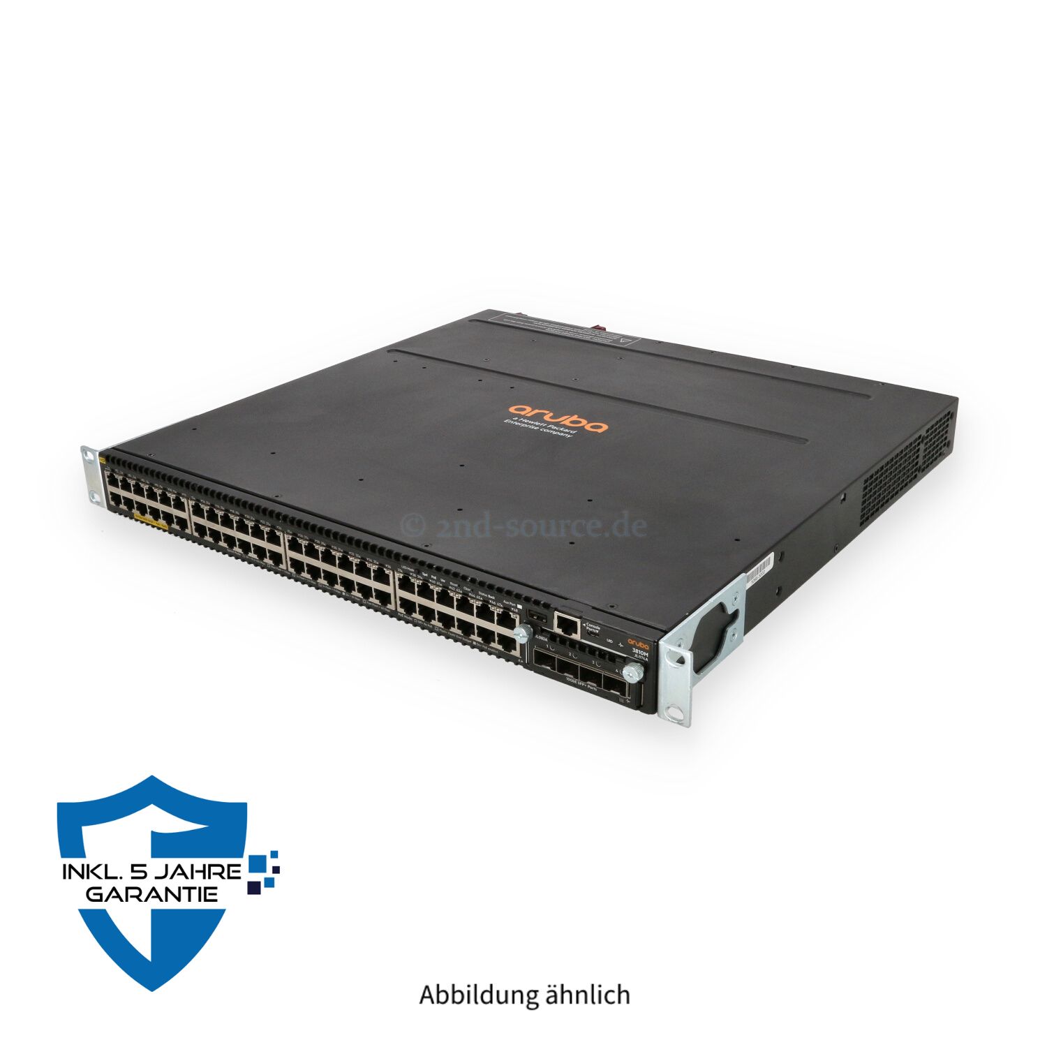 HPE Aruba 3810M 48x RJ-45 1GbE PoE+ 4x Stacking 4x SFP+ 10GbE MACsec Module 2x 1050W Switch JL074A JL084A JL087A JL083A