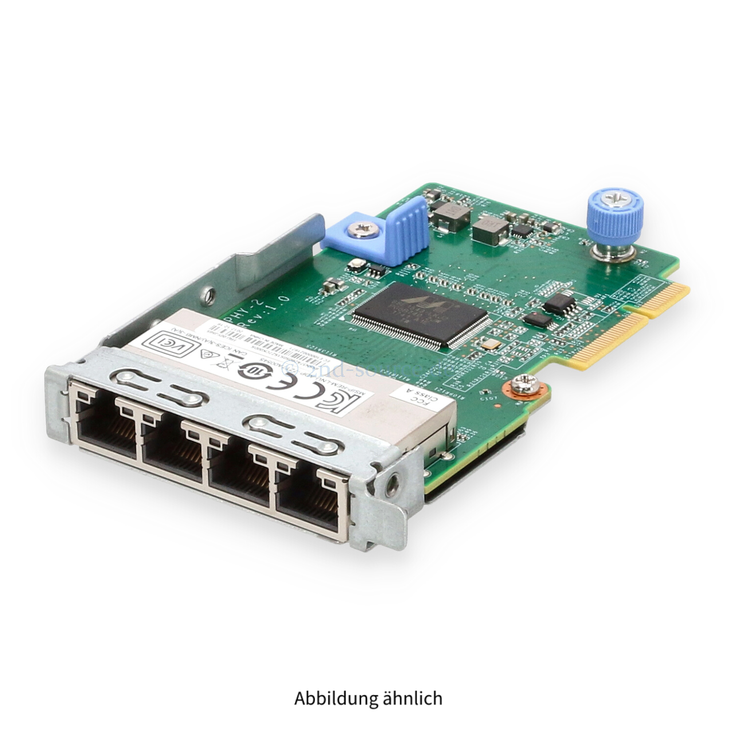 Lenovo X722 PHY-2 4x RJ-45 1GbE LOM Network Daughter Card 7ZT7A00545 00YJ565 01PE407