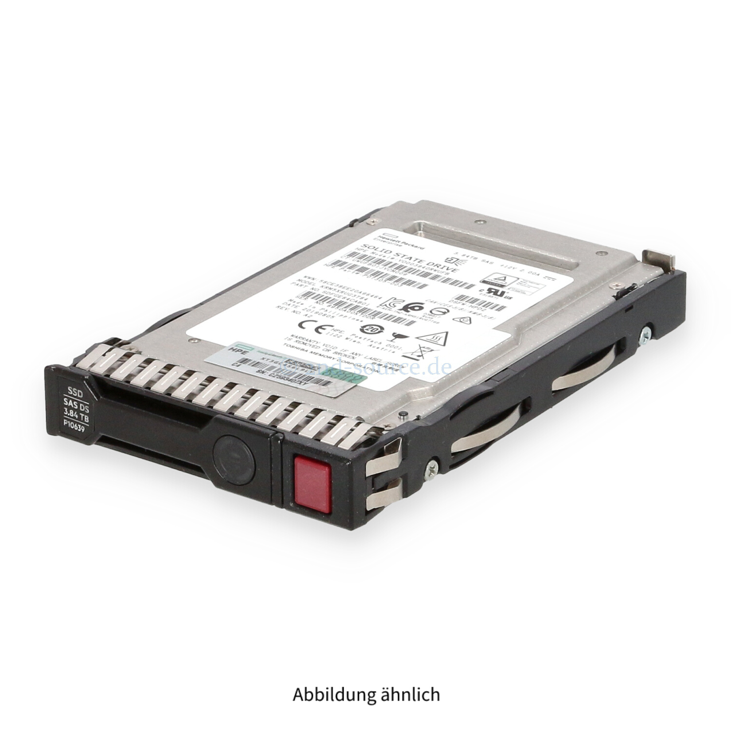 HPE 3.84TB SAS 12G SFF Read Intensive SC HotPlug SSD P10444-B21 P10639-001