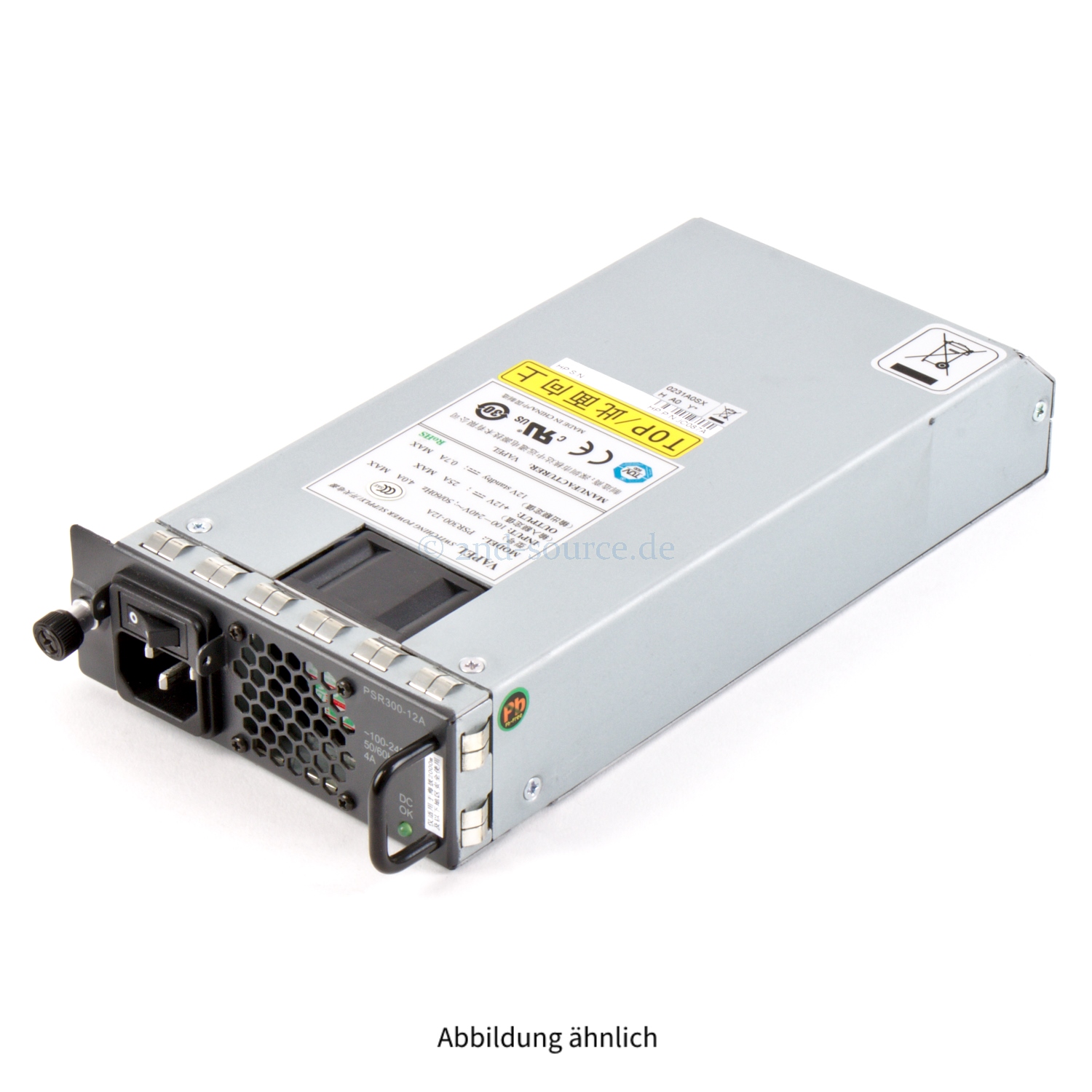 HPE 5800 300W AC Power Supply JC087A JC087-61101