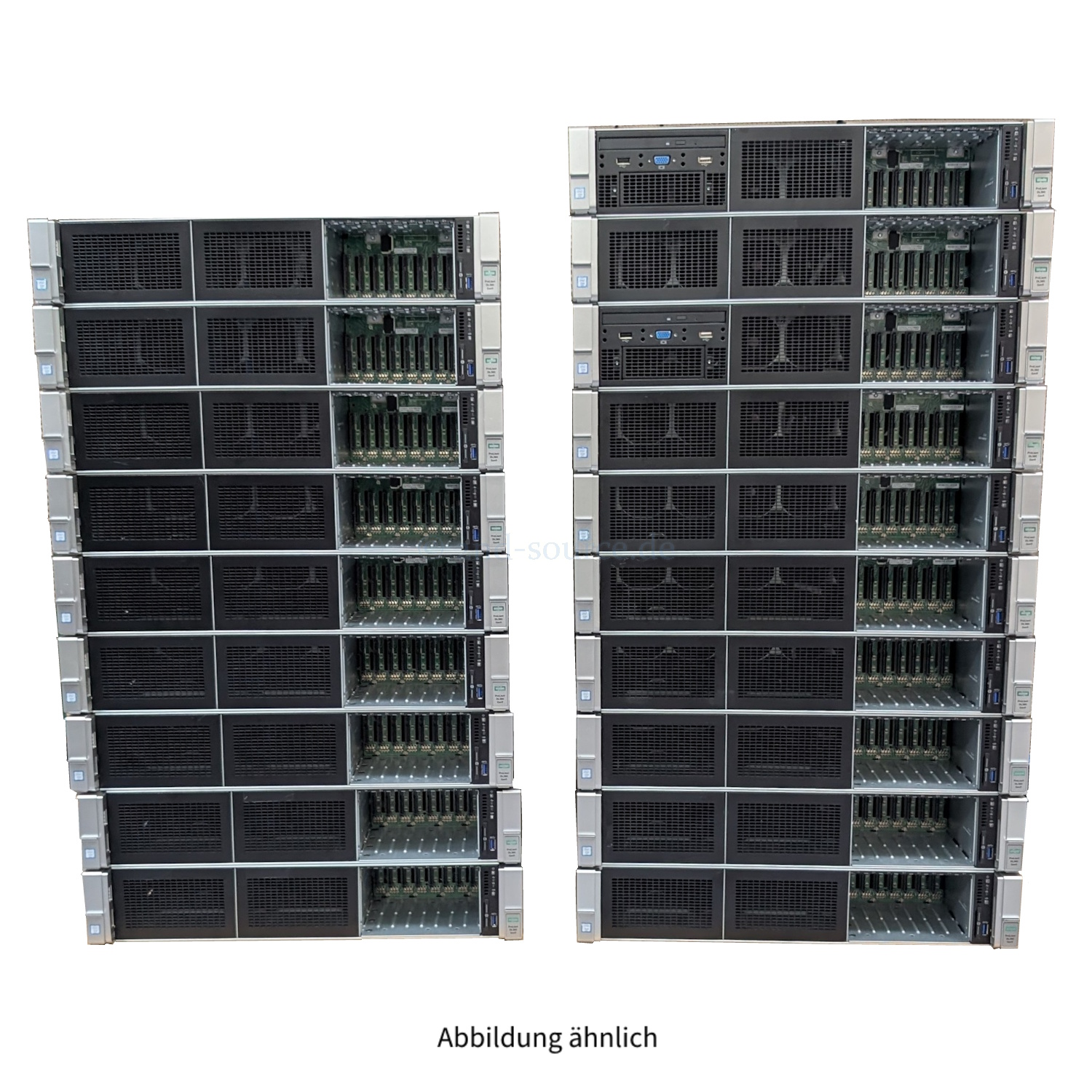 19x HPE DL380 G9 2P E5-26xx v3/4 2x Single Port 8GB FC HBA Server 2x PSU