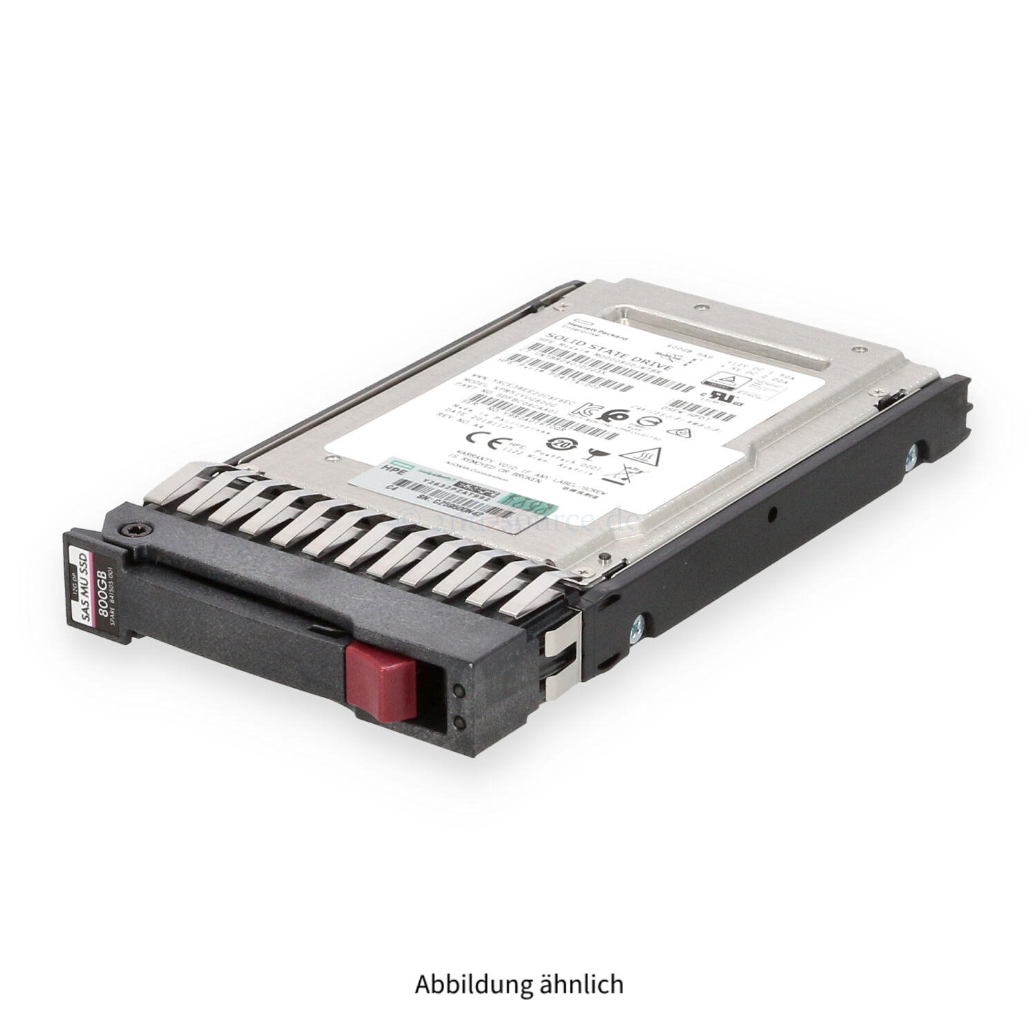 HPE 800GB SAS 12G SFF Mixed Use HotPlug SSD N9X96A 841505-001