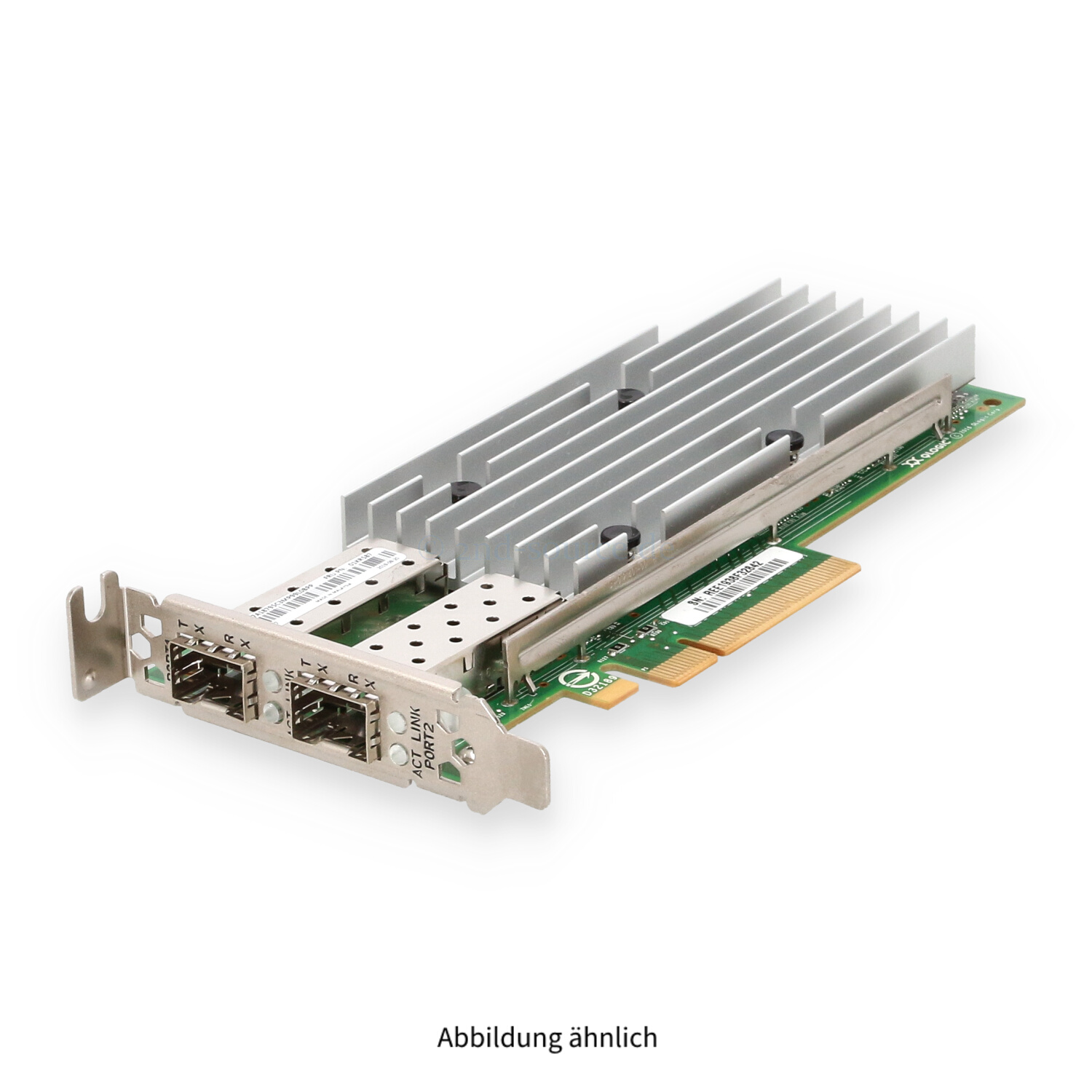 Lenovo QLogic QL41262 2x SFP28 25GbE PCIe 3.0 x8 Server Ethernet Adapter Low Profile 4XC7A08228 01KR587