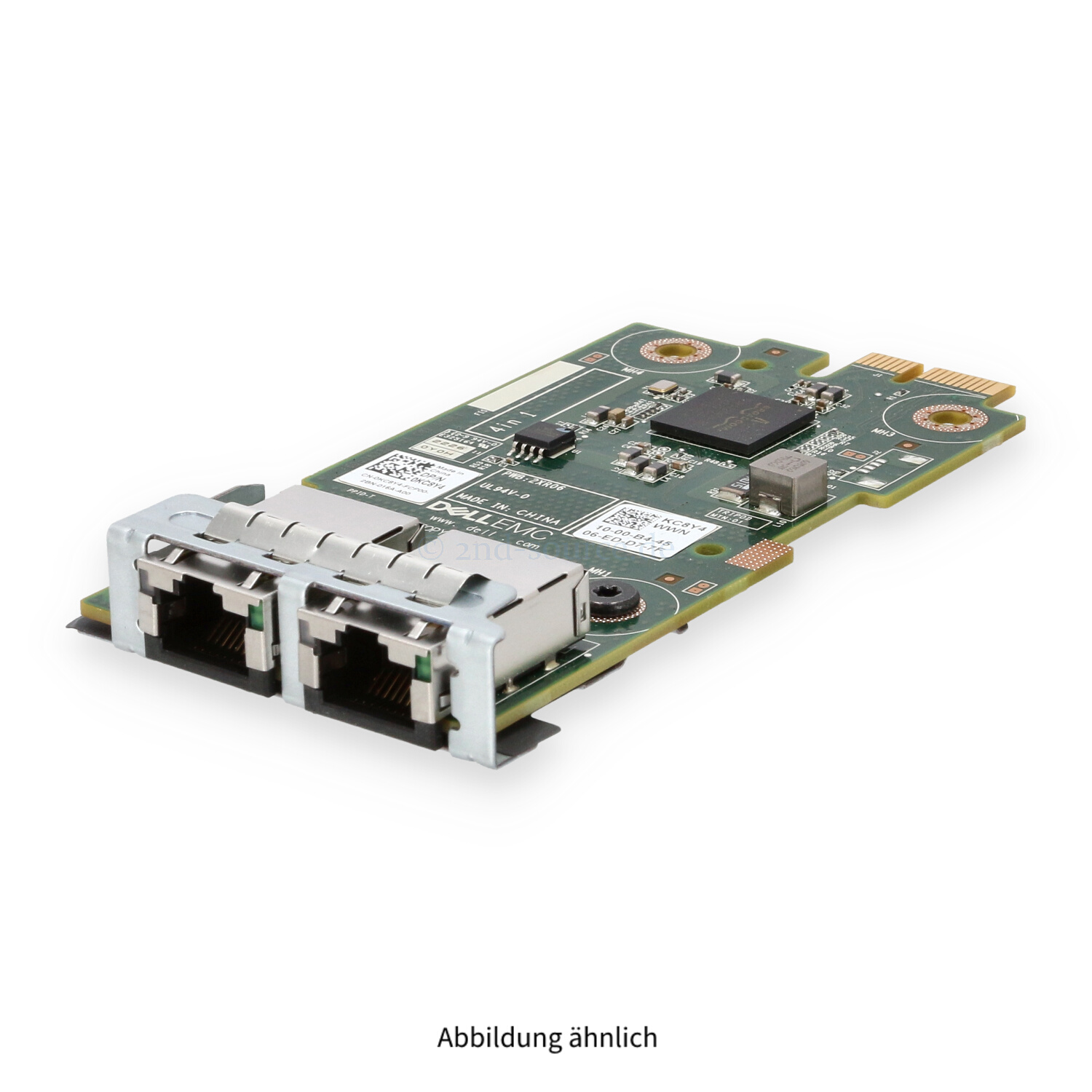 Dell Broadcom 5720 2x RJ-45 1GbE LOM Network Daughter Card KC8Y4 0KC8Y4