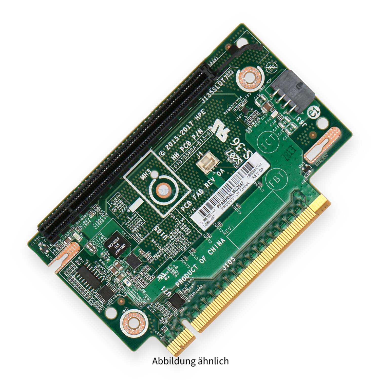 HPE Tertiary 1xPCIe x16 Riser Board DL380 G10 875061-001 809467-001