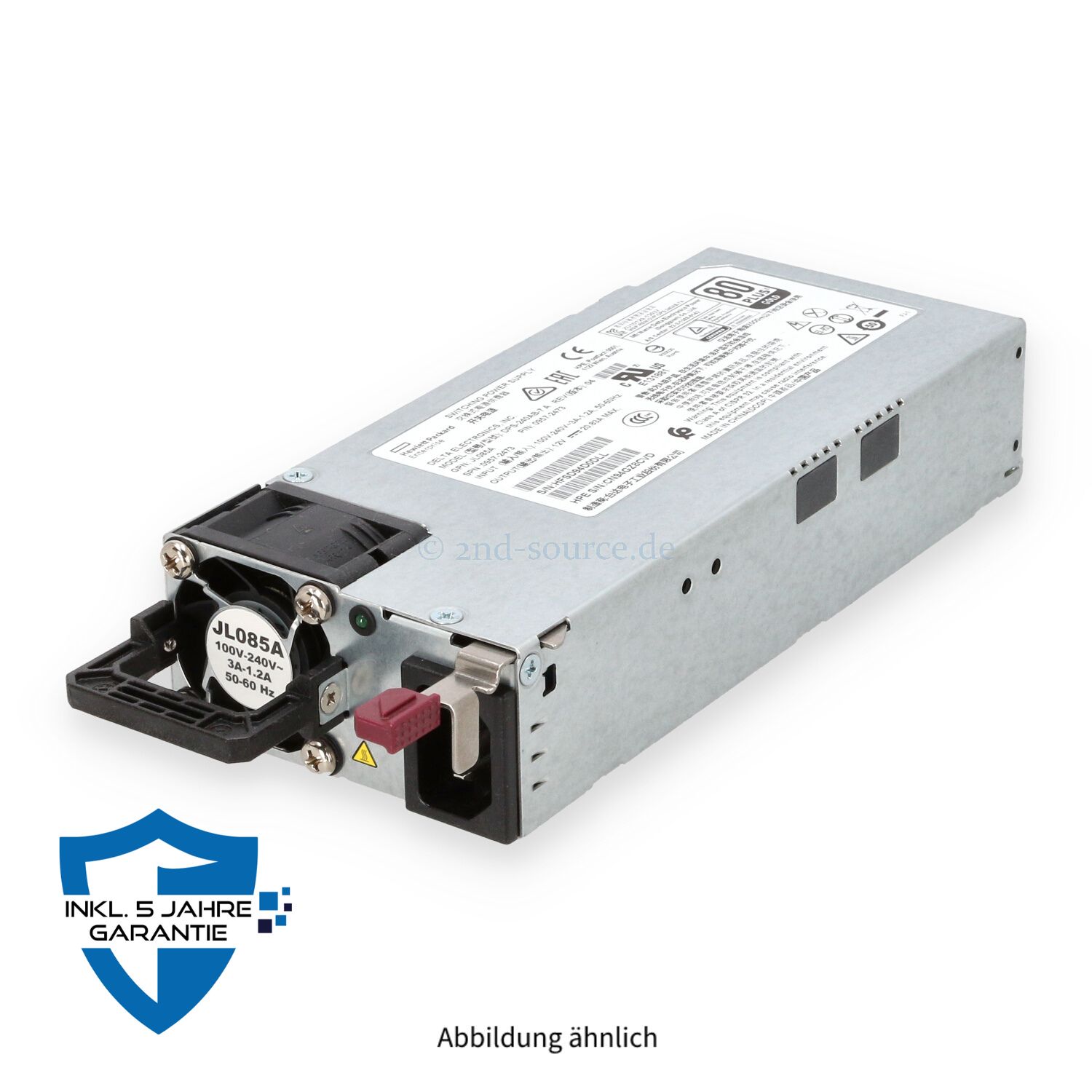 HPE Aruba X371 250W HotPlug Power Supply JL085A JL085-61001