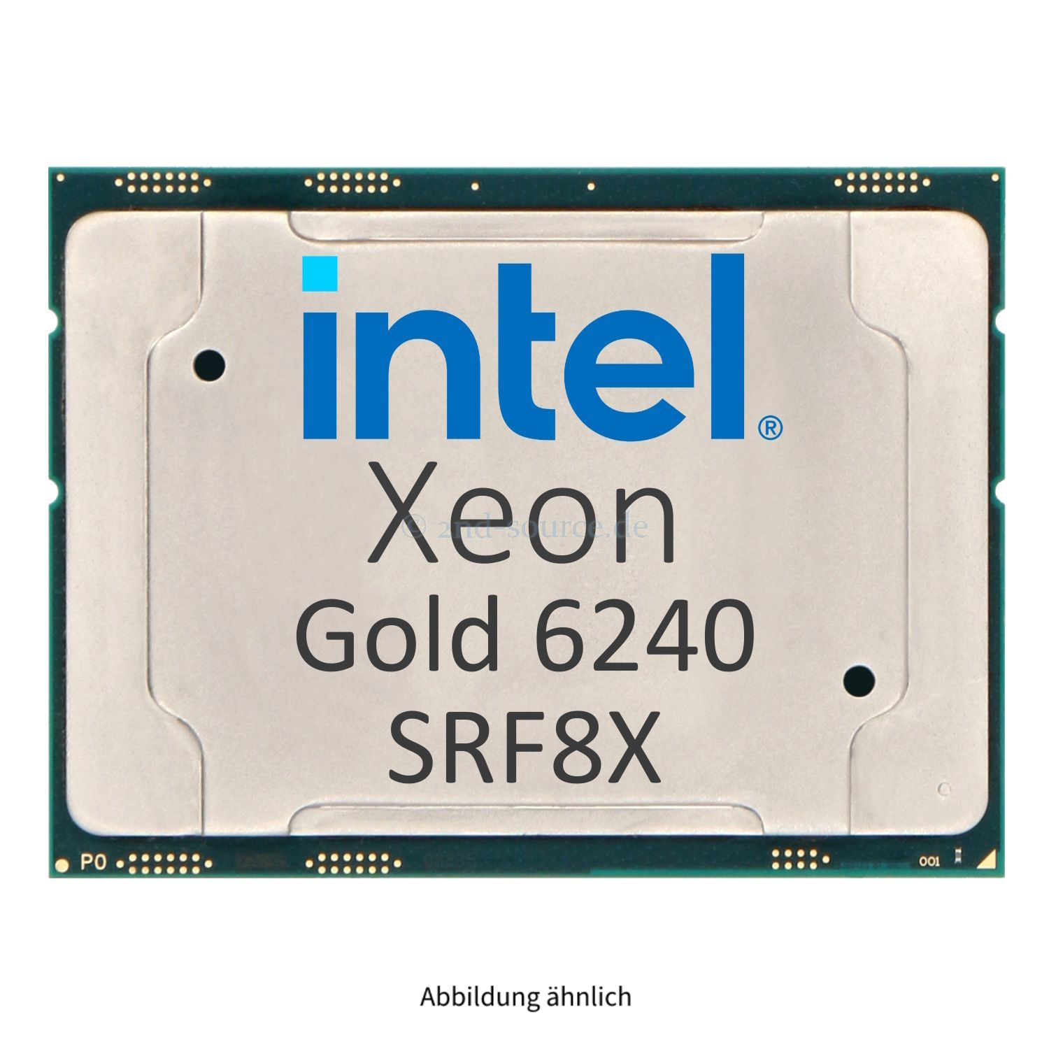 Intel Xeon Gold 6240 2.60GHz 24.75MB 18-Core CPU 150W SRF8X CD8069504194001