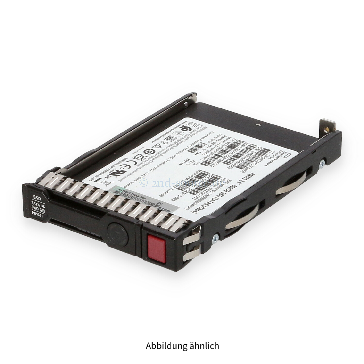 HPE 960GB SATA 6G SFF Read Intensive SC HotPlug SSD P04564-B21 P05321-001