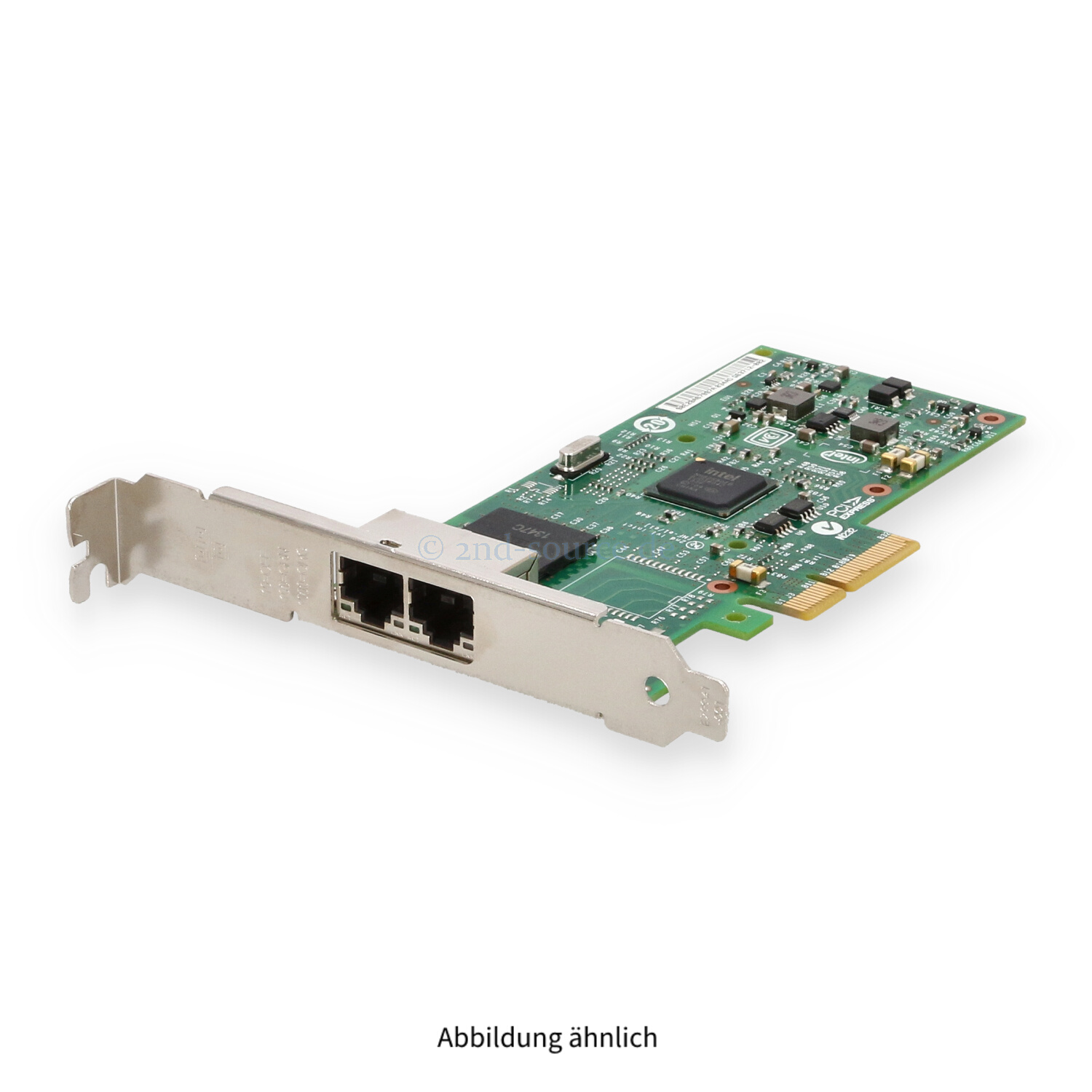 IBM Intel I340-T2 2x RJ-45 1GbE PCIe x4 Server Ethernet Adapter High Profile 94Y5166