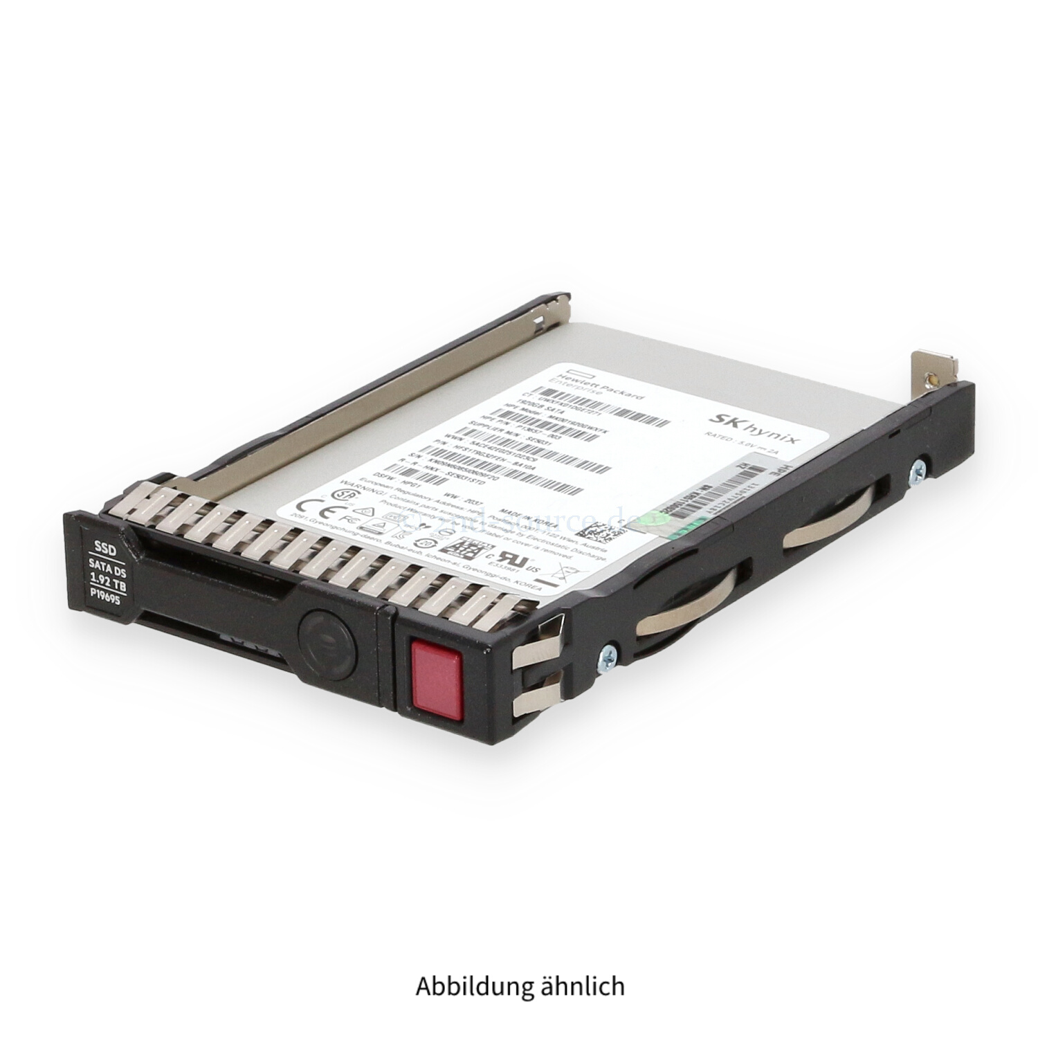 HPE 1.92TB SATA 6G SFF Mixed Use SC HotPlug SSD P18436-B21 P19695-001