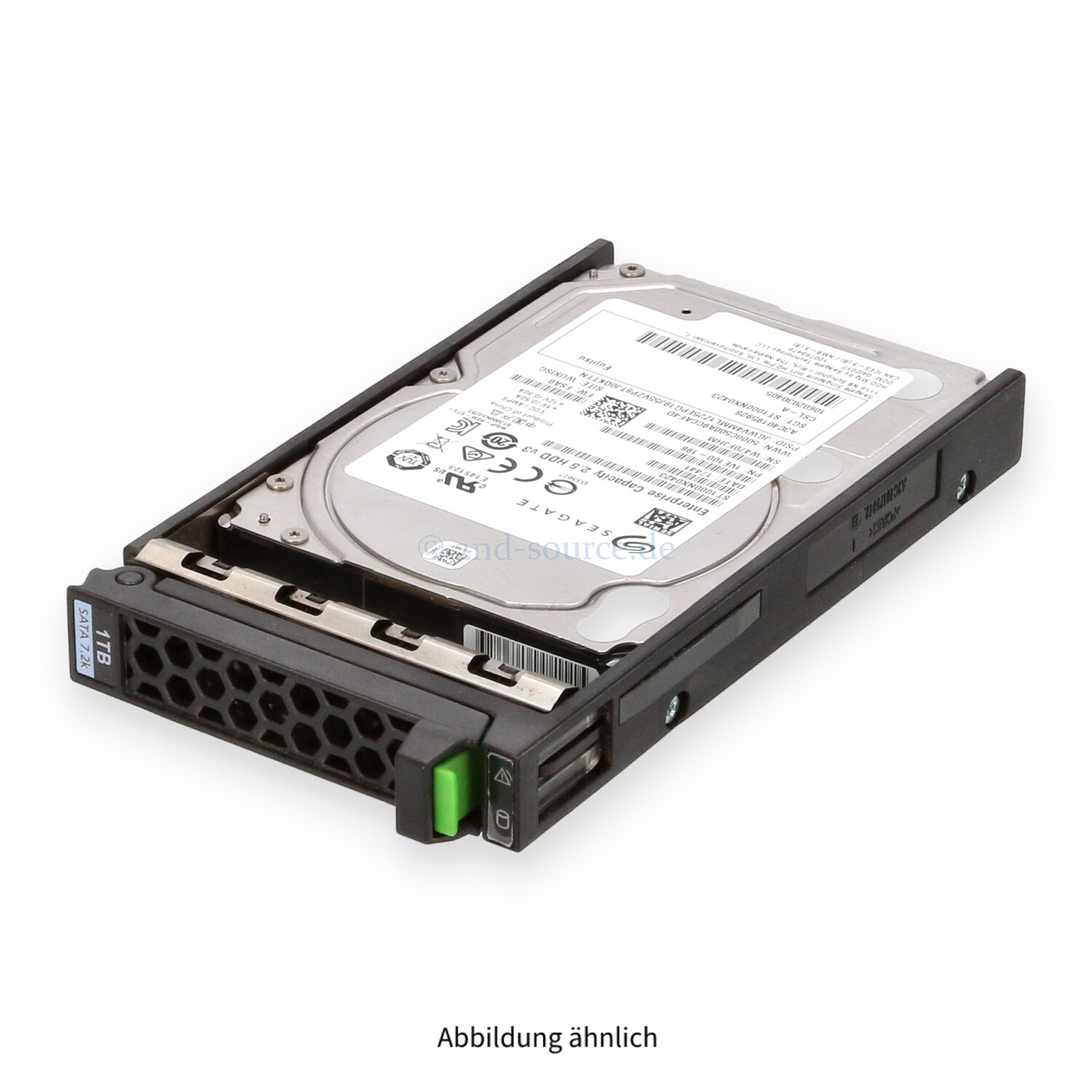 Fujitsu 1TB 7.2k SATA 6G SFF HotPlug HDD S26361-F3956-L100 A3C40195928 38049200