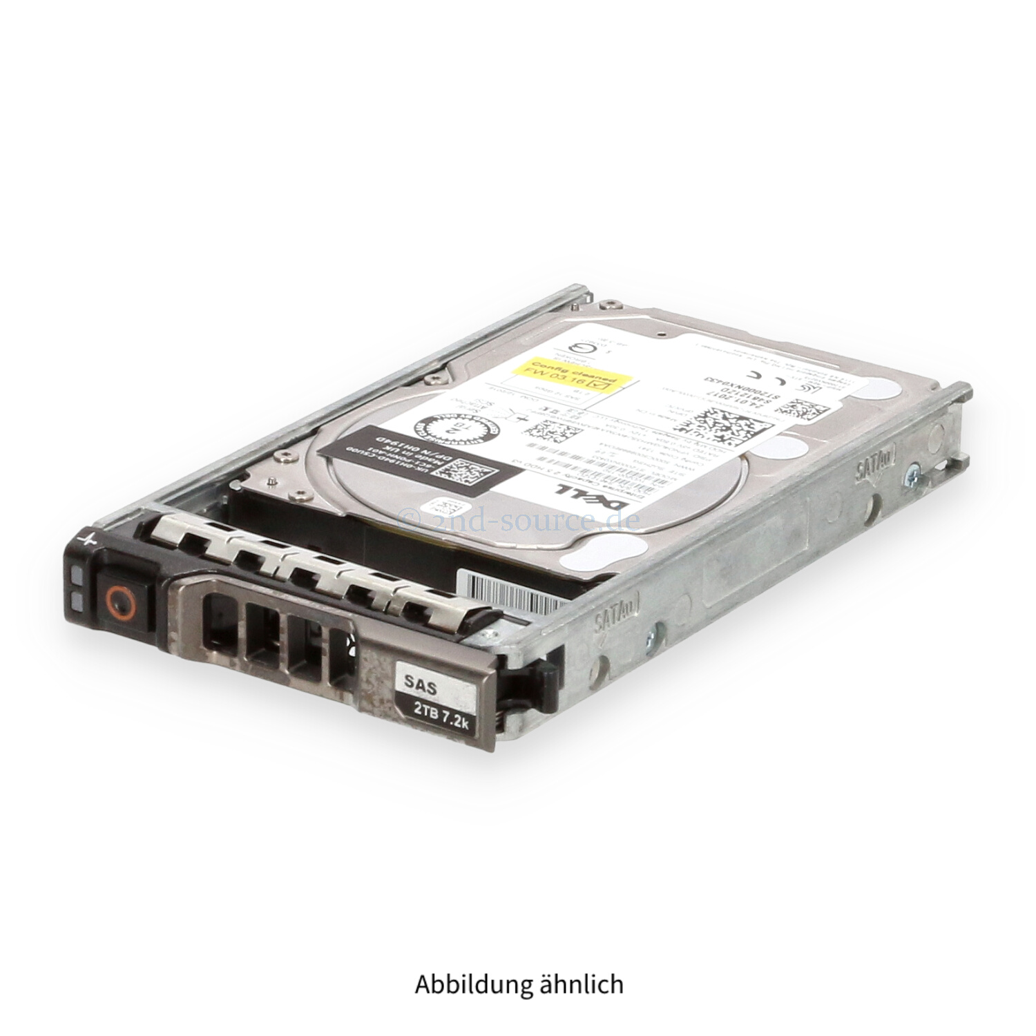 Dell 2TB 7.2k SAS 12G SFF HotPlug HDD FVX7C 0FVX7C 0H194D H194D