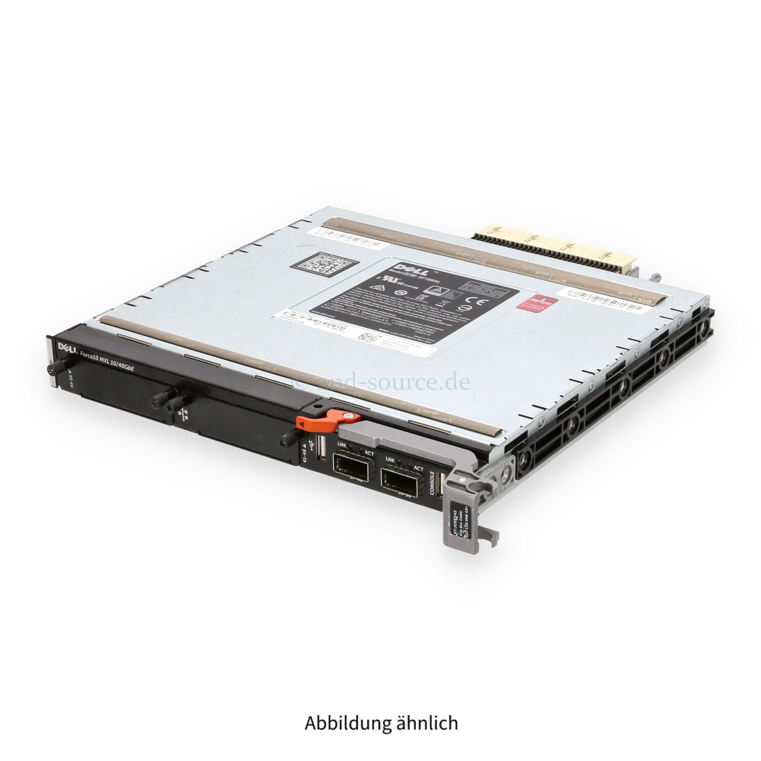 Dell Force10 MXL 10/40GbE 2x QSFP+ 40GbE Blade Switch Module M1000e TKJ12 0TKJ12