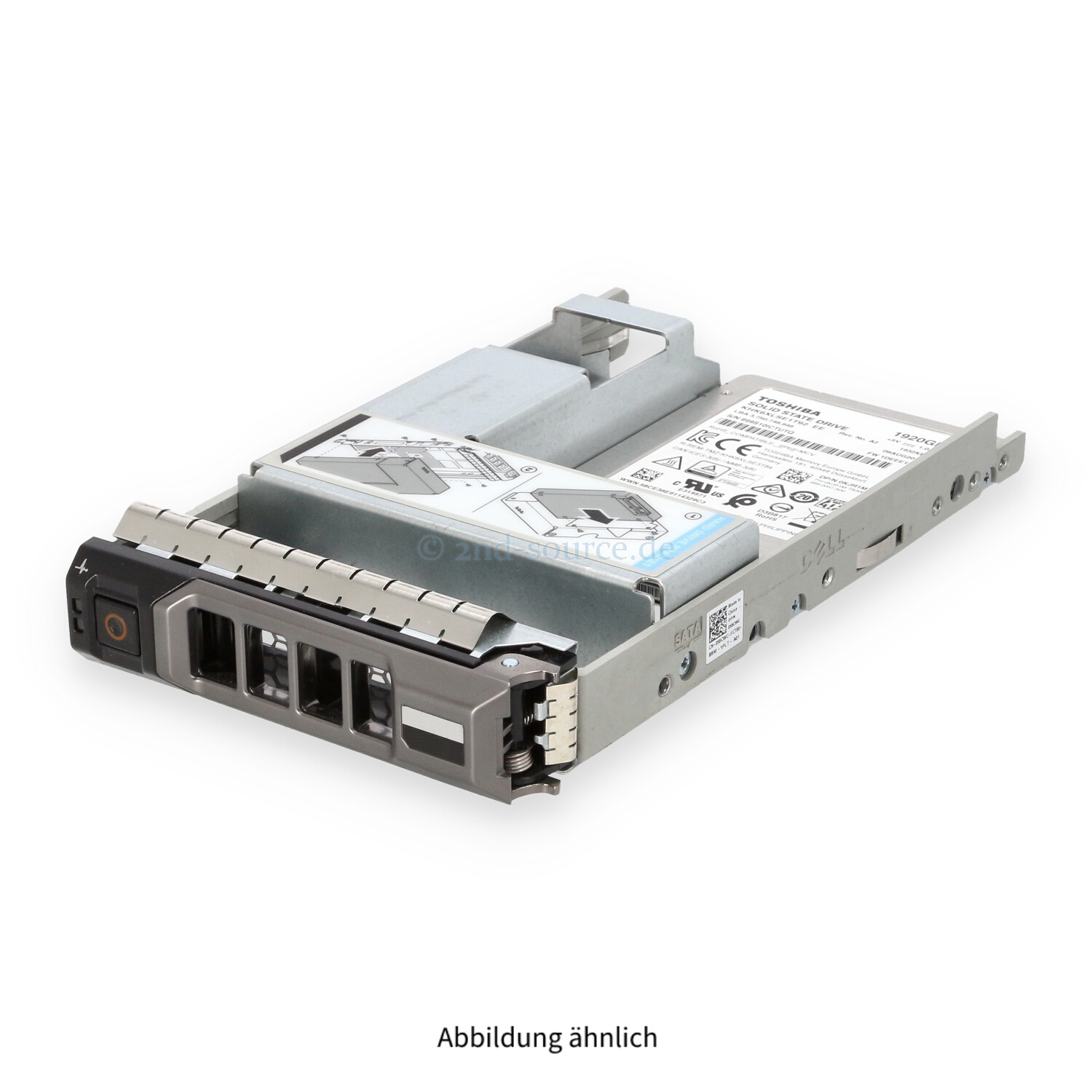 Dell 1.92TB SATA 6G LFF Read Intensive G13 HotPlug SSD KJR1M 0KJR1M