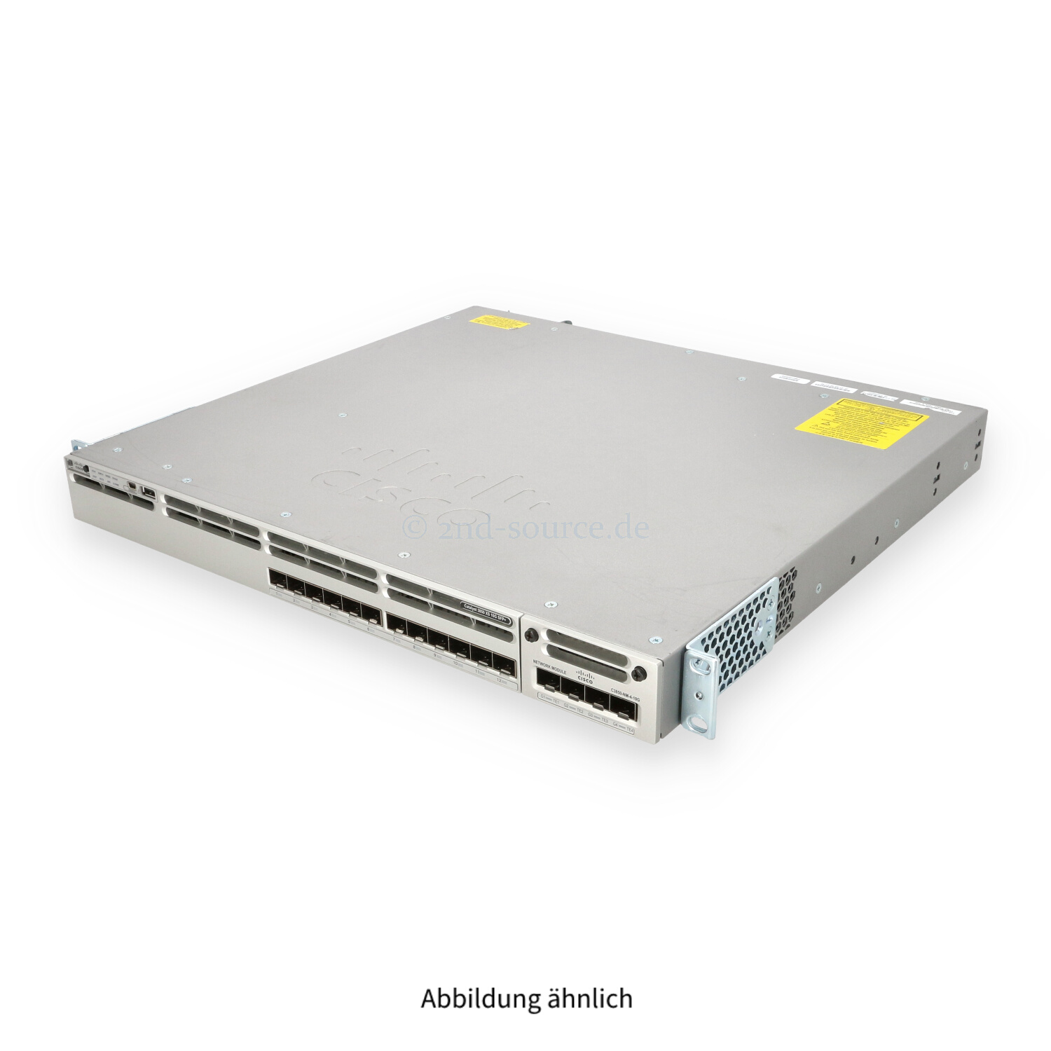 Cisco Catalyst 3850 12x SFP+ 10GbE 4x SFP+ 10GbE Module 1x 350W Switch WS-C3850-12XS-S