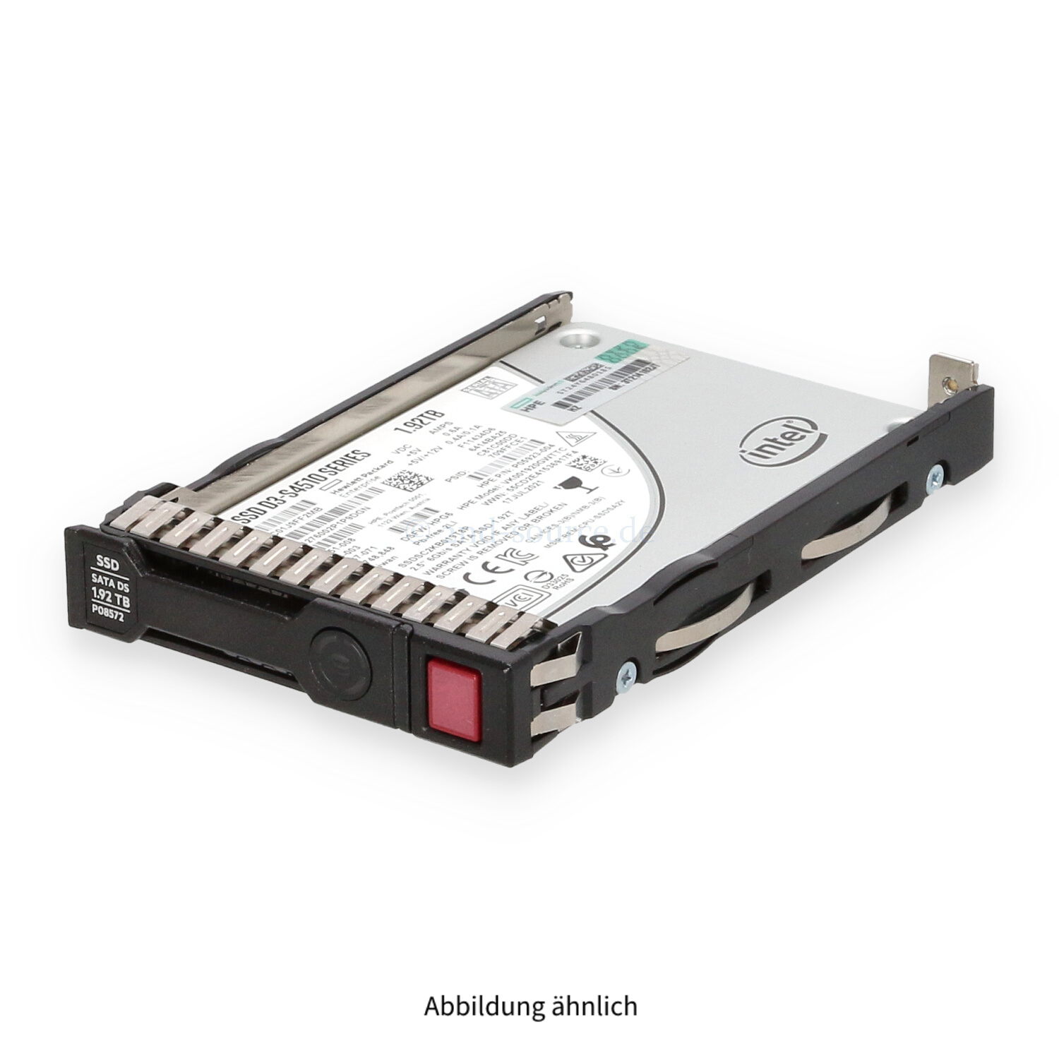 HPE 1.92TB SATA 6G SFF Read Intensive SC HotPlug SSD P05938-B21 P08572-001