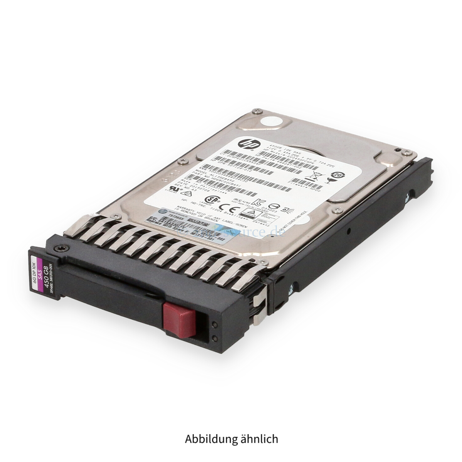 HPE 450GB 10k SAS 6G SFF HotPlug HDD 581284-B21 581310-001