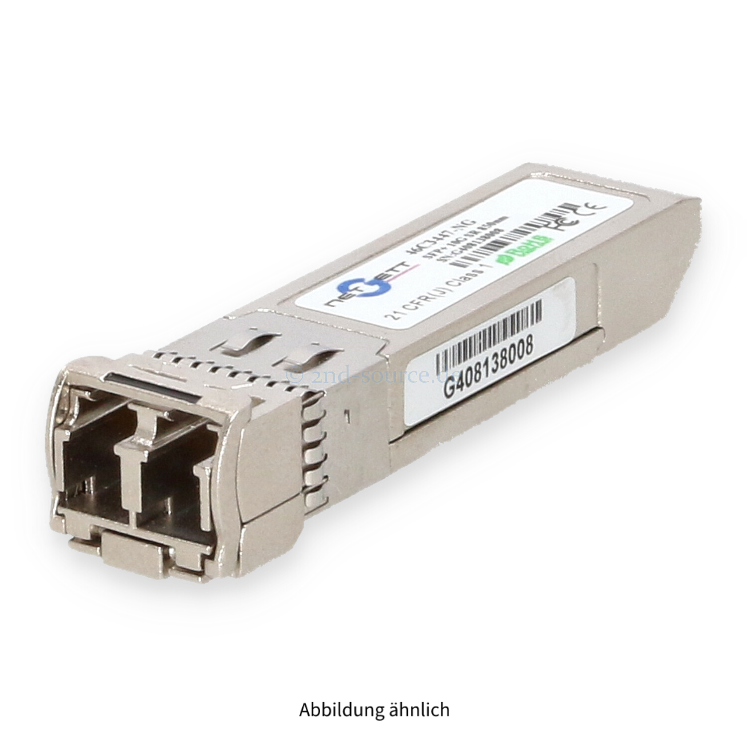 NetGett IBM 10GbE SFP+ 850nm Short Wave Transceiver Module 46C3447-NG