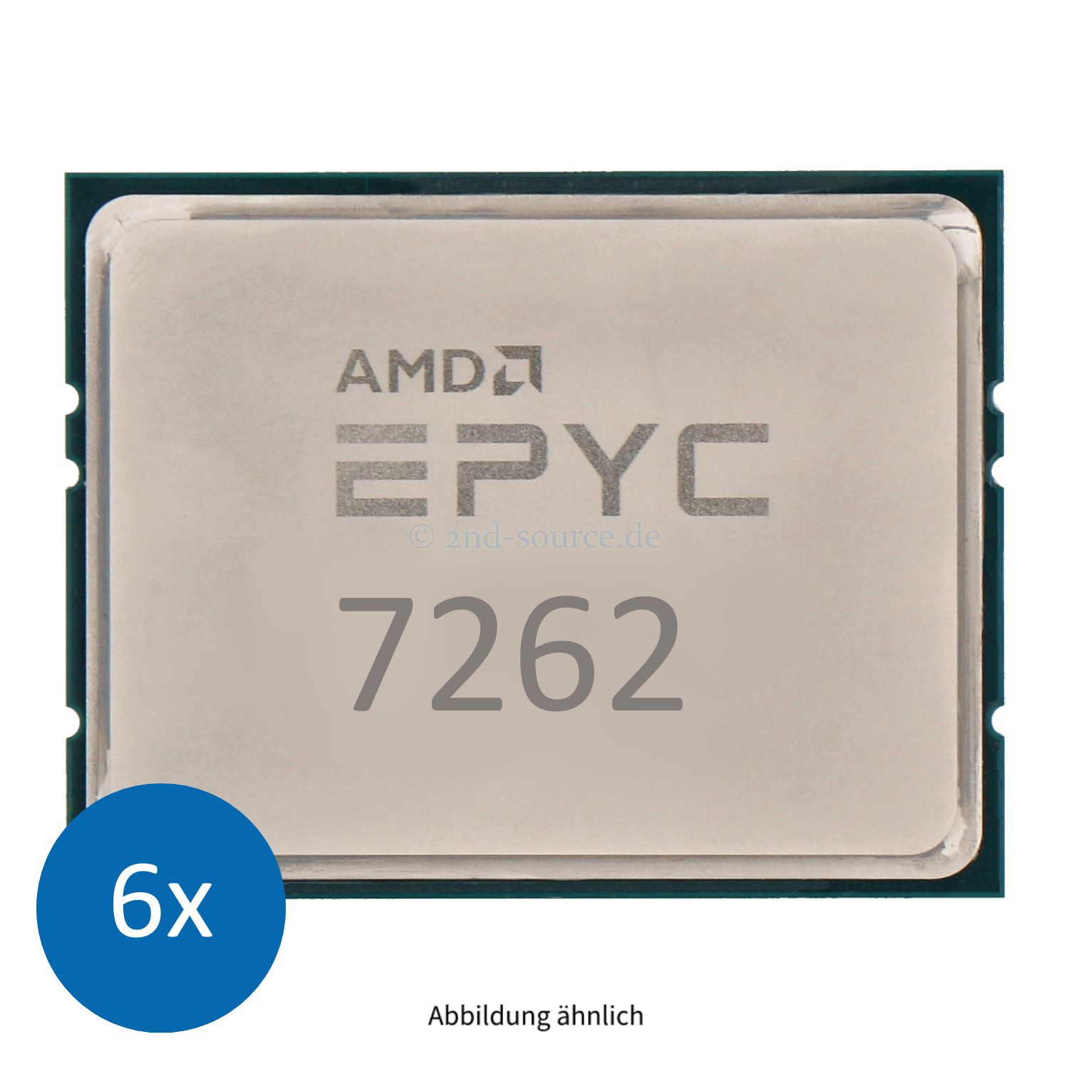 6x AMD Epyc 7262 3.20GHz 8-Core 128MB CPU 155W 100-000000041