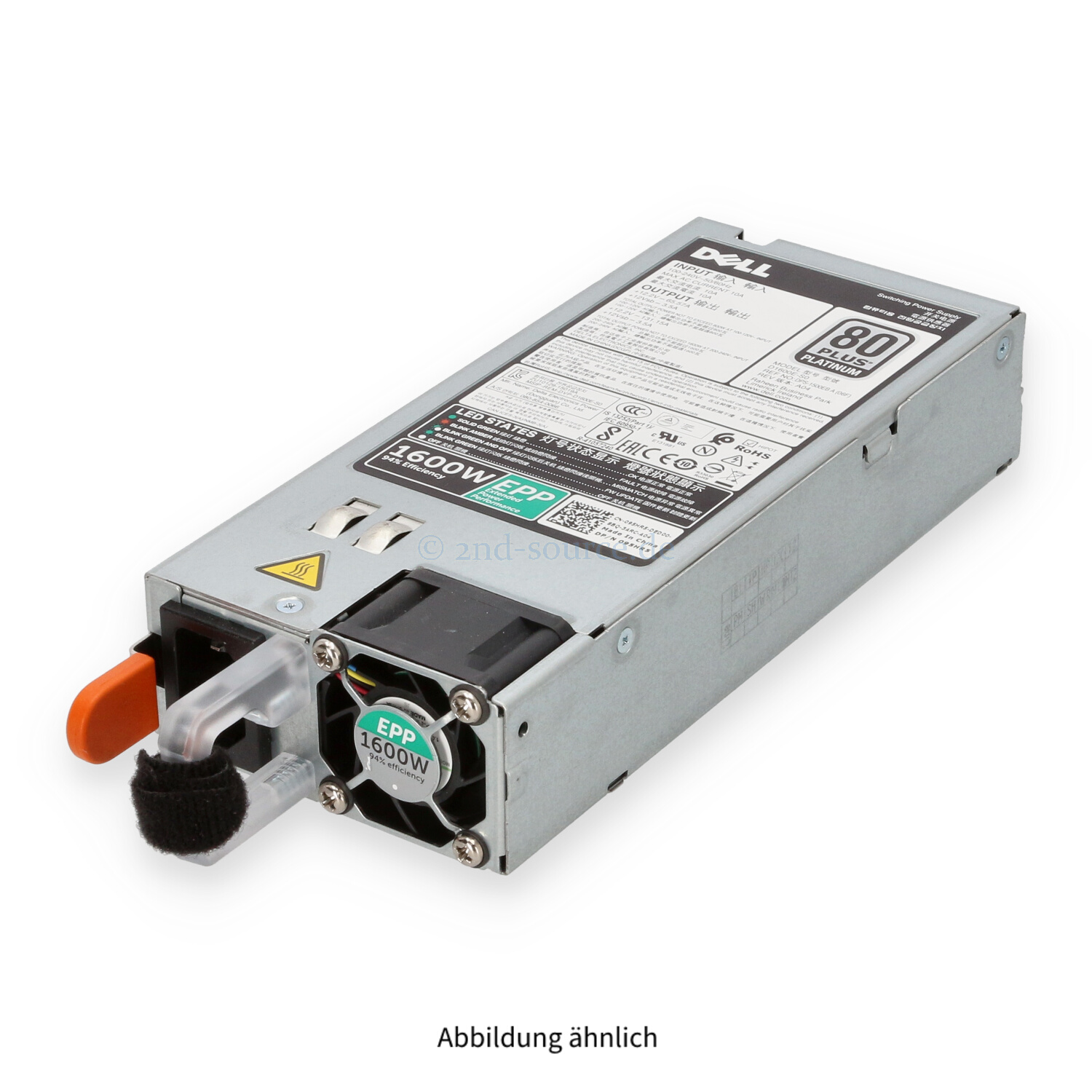 Dell 1600W 80 Plus Platinum HotPlug Power Supply 95HR5 095HR5